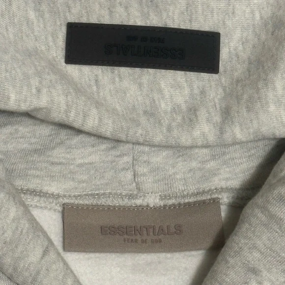 Fear of God Essentials Hoodies Pullover Light Oatmeal - Picture 10 of 16